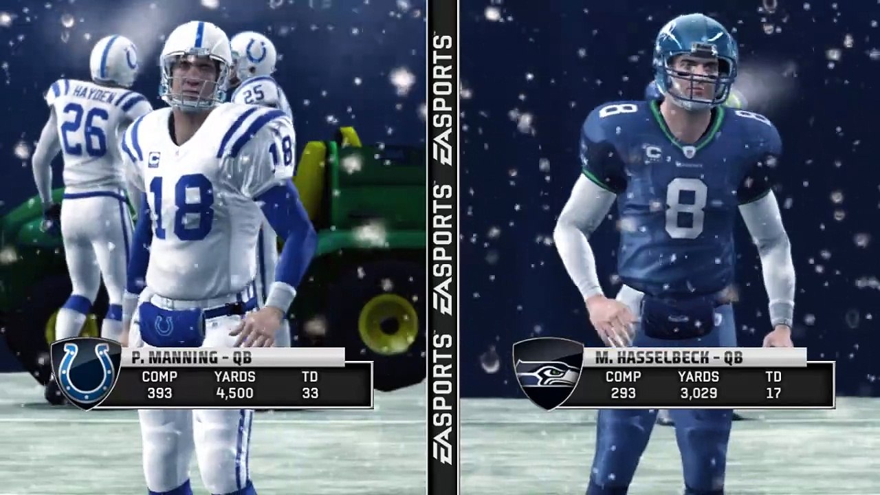 Colts vs Seahawks Holiday game