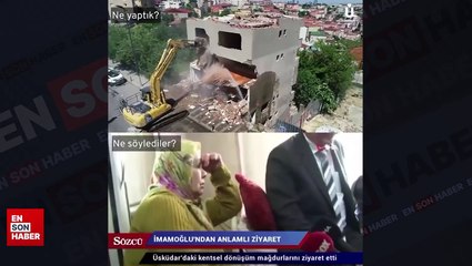 Hilmi Türkmen kentsel dönüşümün bir diğer yüzünü anlattı