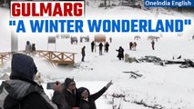 Jammu & Kashmir: Gulmarg Under Snow Blanket, Winter Wonderland Captivates Tourists | Oneindia
