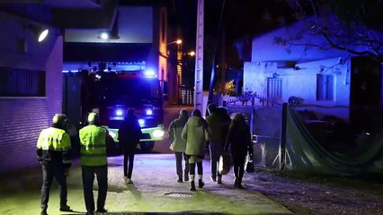 Choque de trenes en Málaga