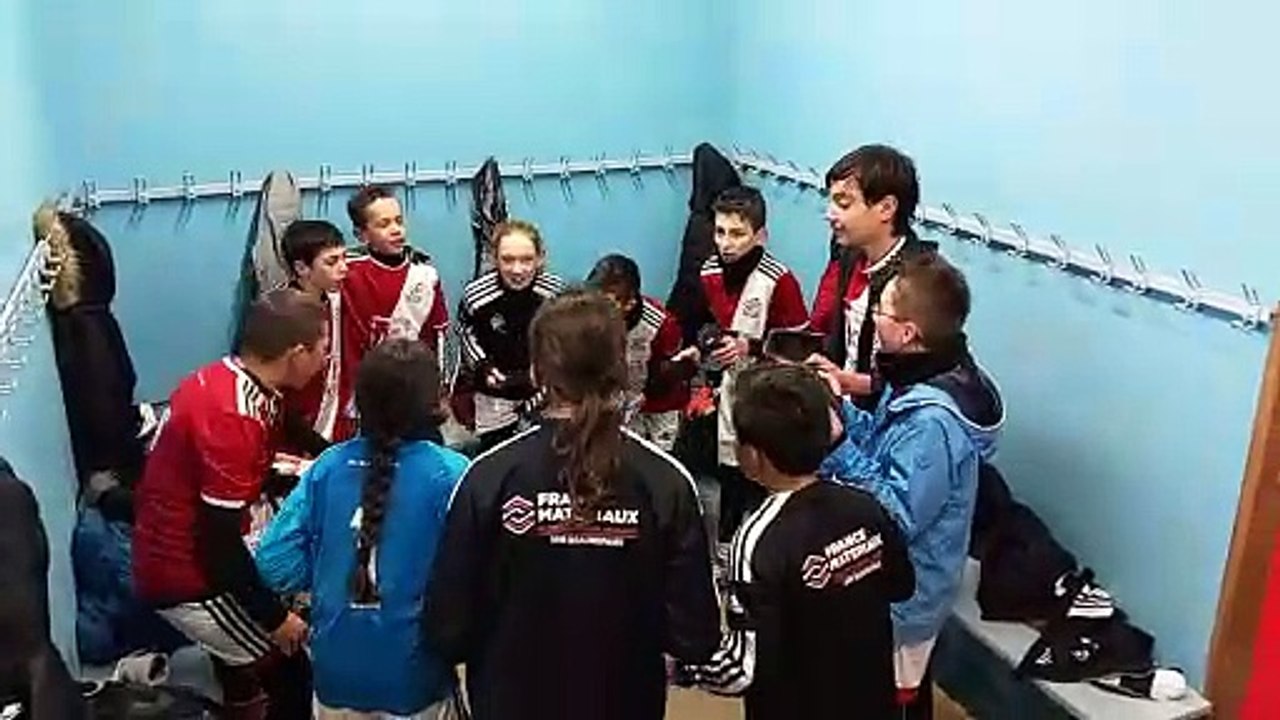 Belle victoire des U13 dans le derby face à une belle équipe de FC Collines