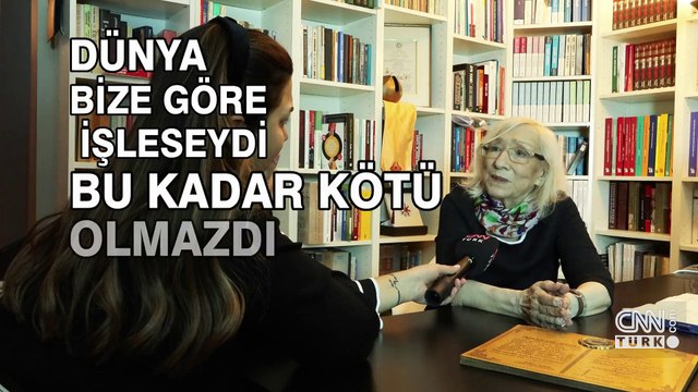 Alev Alatlı CNN TÜRK'te! Yahudi inancı ve İsrail'e dair merak edilenler!