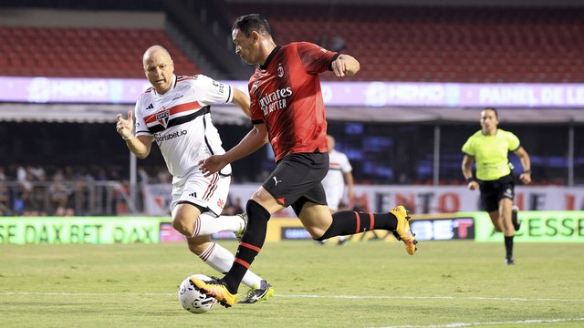São Paulo Legends-Milan Glorie, Amichevole 2023/24: la partita