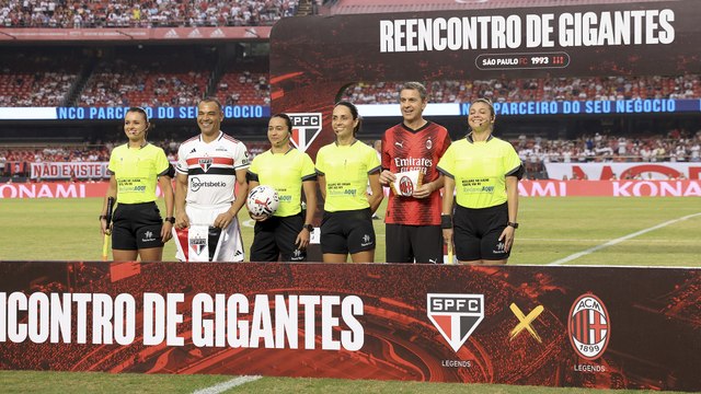 São Paulo Legends-Milan Glorie, Amichevole 2023/24: gli highlights