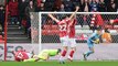 Joe Nicholson and Phil Smith react after Sunderland's 1-0 defeat against Bristol City