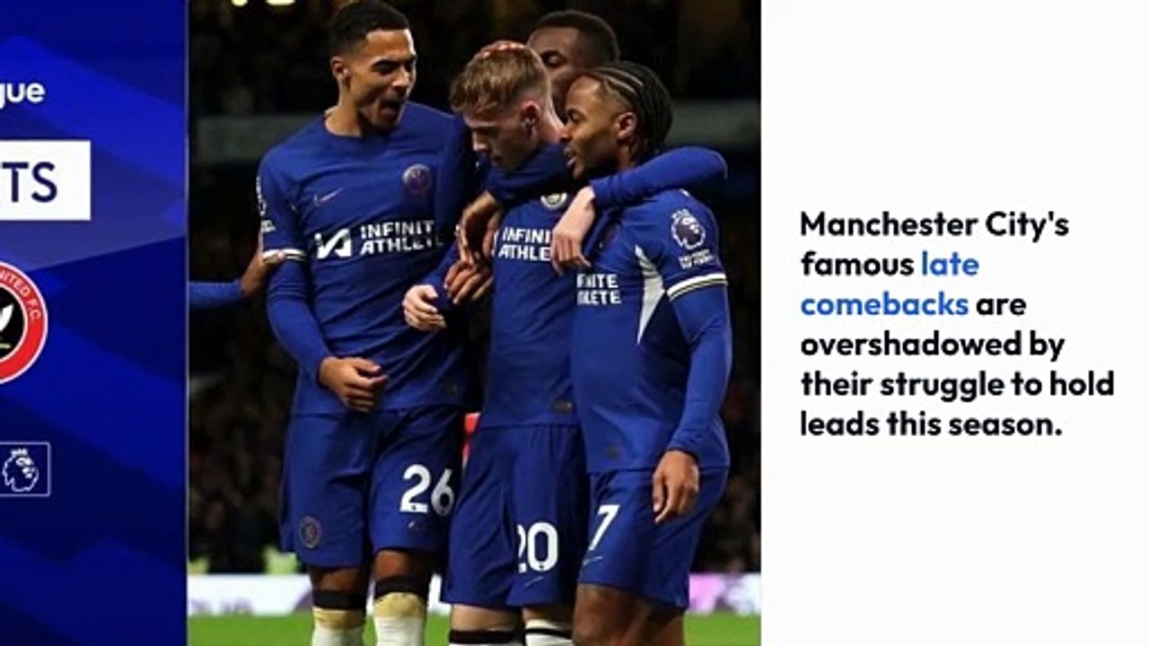 Man City's struggle to maintain leads is becoming a significant issue, as evidenced by their recent draw against Crystal Palace in the Premier League.
