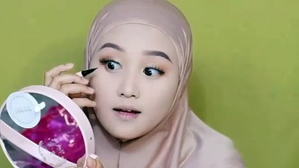 MAKEUP KULIAH UNTUK REMAJA PAKAI PRODUK MURCE _ Hanasui One Brand Makeup Tutoria