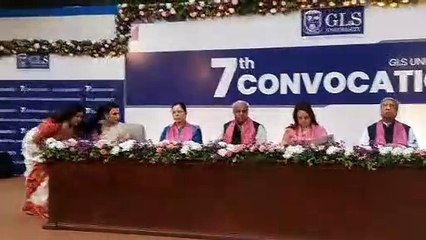 GLS University Ahmedabad 7th Convocation graced by all dignitaries