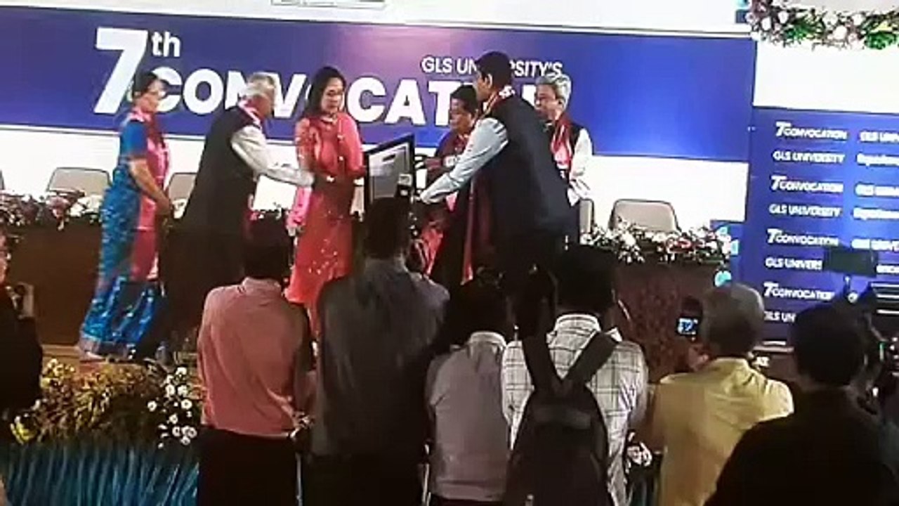 Singer Anup Jalota Awarded Doctorate Degree by GLS University in Ahmedabad from Bollywood actress Hema Malini
