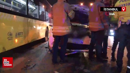 İstanbul'da zincirleme trafik kazası