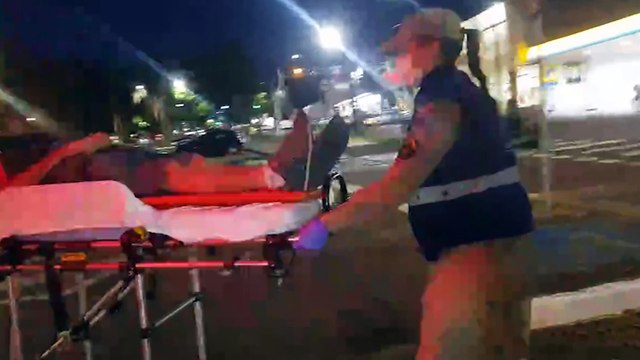 Ciclista fica ferido em acidente na Rua Marechal Cândido Rondon no Centro