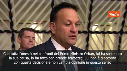 Скачать видео: Negoziati adesione Ucraina, il Primo Ministro irlandese: Orban non ha usato il veto