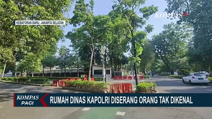 Polisi Pastikan Pelaku Penyerang Rumah Dinas Kapolri Tidak Terlibat Kelompok Teroris