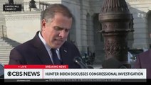 Hunter Biden criticises ‘absurd’ claims about president as he defies subpoena