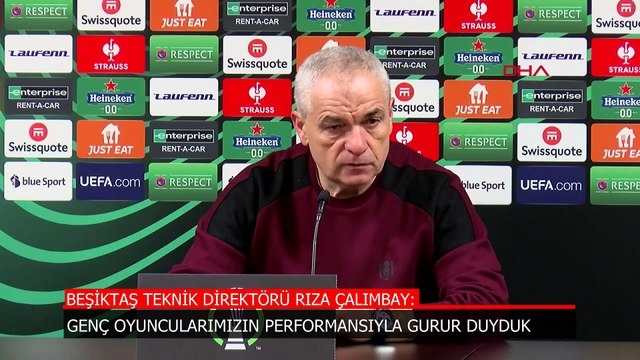 Rıza Çalımbay, Lugano maçı sonrası konuştu: Her açıdan iyi bir galibiyet oldu