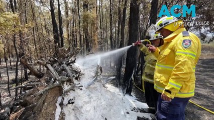 Extreme weather conditions pose re-ignition risk at West Wallsend