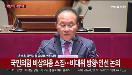 [현장연결] 국힘 비상의총 소집… 윤재옥 "해결방안 찾는데 함께해야"