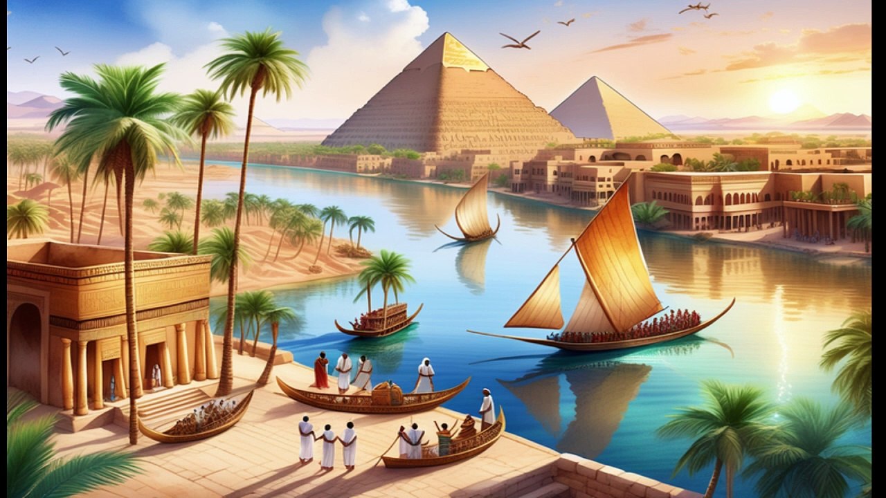 How did the Nile River impact the development of ancient Egypt - video ...