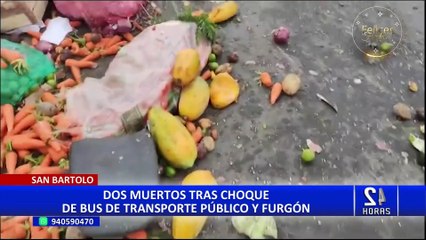 San Bartolo: joven comunicadora a punto de graduarse muere tras choque entre furgón y bus