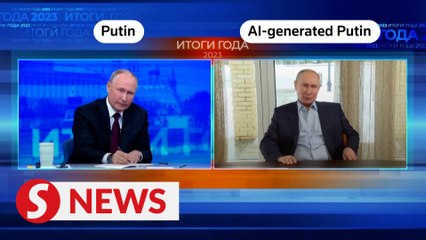 Putin confronts his AI 'double'
