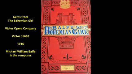 Gems - Victor Opera Company (1916)