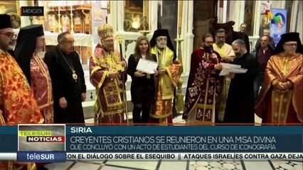 Siria: Comunidad cristiana preserva legado cultural y religioso del imperio bizantino