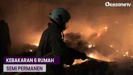 Tải video: Diduga Korsleting Listrik, Kebakaran TPS Merambat Hanguskan 6 Rumah Semi Permanen di Penjaringan