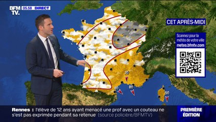 Un temps plus sec et quelques éclaircies attendues sur la majorité du pays ce vendredi