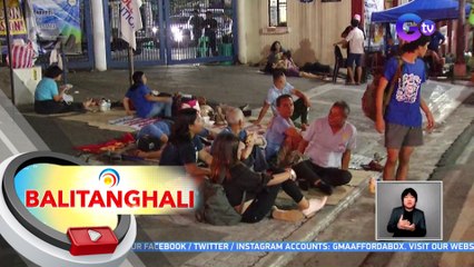 Ilang miyembro ng grupong PISTON, nagkampo sa labas ng LTFRB | BT