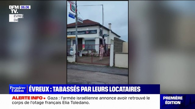 Évreux: les gérants d'un bar-tabac violemment agressés par les locataires qui vivent au-dessus de chez eux