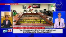 Susel Paredes sobre Juan Carlos Lizarzaburu: 