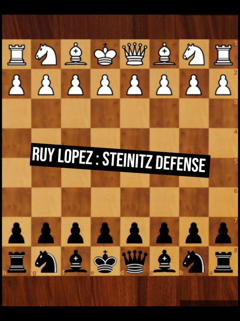 Ruy López Opening: Old Steinitz Defense #chess #chesscom #chessme 