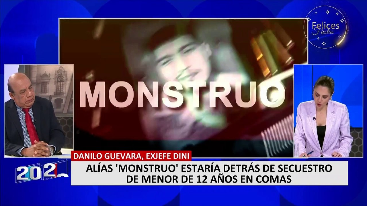 Danilo Guevara sobre secuestros en el país: "Tienen influencia de organizaciones criminales extranjeras"