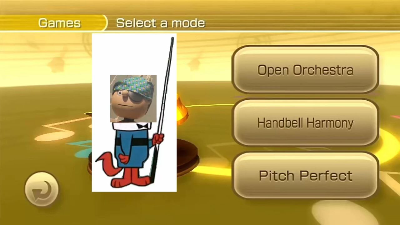 Nintendo Wii - Tonky Mika Pakapaka in Wii Music - Tom and Jerry in The Cat Concerto 1947