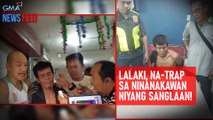 Lalaki, na-trap sa ninanakawan niyang sanglaan! | GMA Integrated Newsfeed