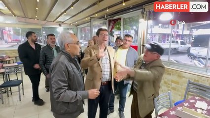 Okey oynarken ıstakalarla birbirine giren dedeler barıştı