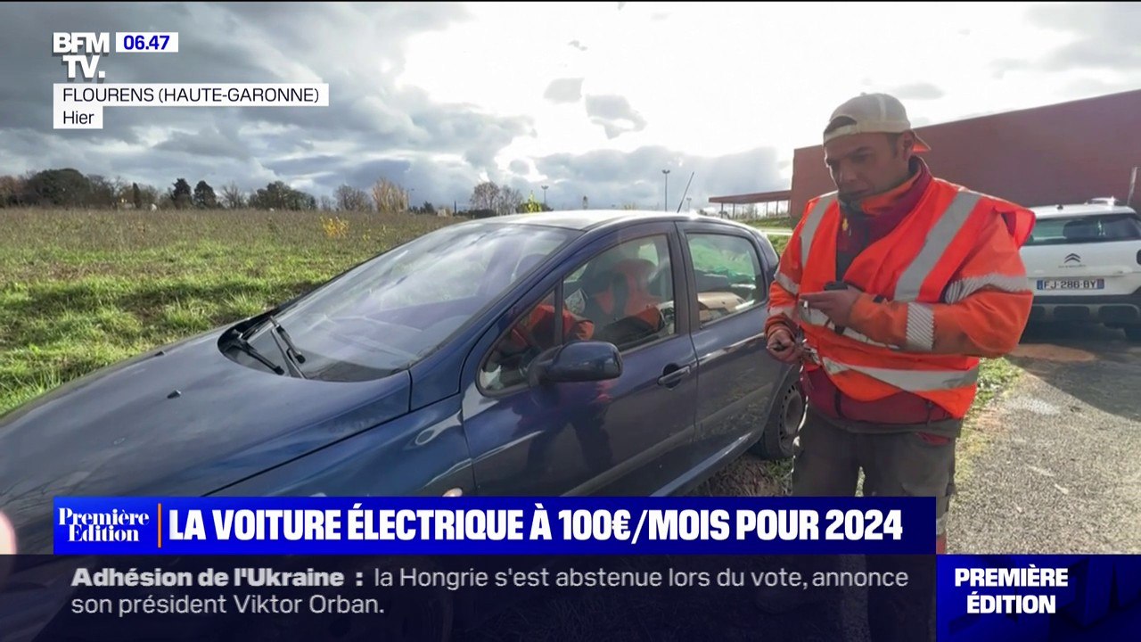 Leasing de voitures électriques à 100 euros par mois: Emmanuel Macron lance  le dispositif - Vidéo Dailymotion