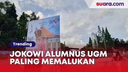 Kecewa Kinerja Dua Periode, Jokowi Dinobatkan Sebagai Alumnus UGM Paling Memalukan