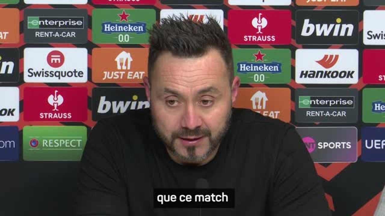 Brighton - De Zerbi : "Ce match était plus important pour nous que pour Marseille"