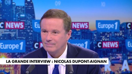La grande interview : Nicolas Dupont-Aignan