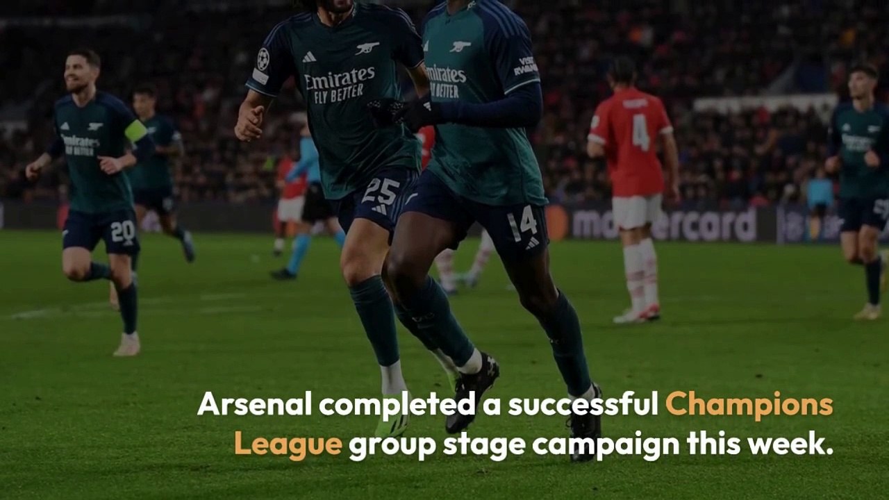 Arsenal successfully completed their Champions League group stage