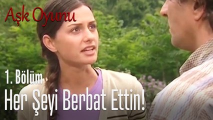 Kurti her şeyi berbat etti - Aşk Oyunu 1. Bölüm