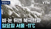 [날씨] 비·눈 뒤 북극한파 온다...휴일 서울 -11℃ / YTN