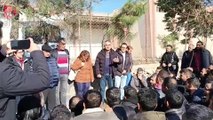 Özak işçilerinin direnişi 19'uncu gününde: Diyarbakır Emek ve Demokrasi Güçleri'nden işçilere destek ziyareti