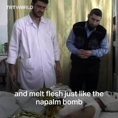 What are white phosphorus bombs