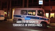 Sette persone arrestate in Europa, 