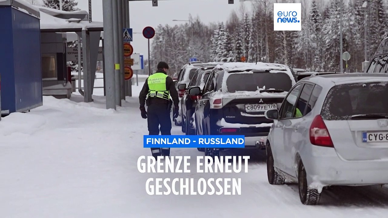 Finnland macht erneut Grenze zu Russland dicht