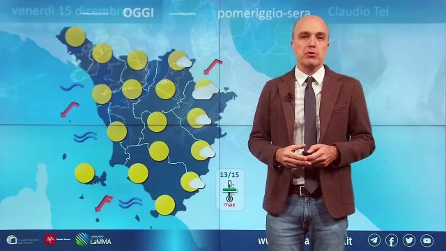 Meteo in Toscana, le previsioni meteo del Lamma