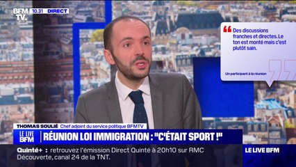 "C'était sport": comment s'est passée la réunion sur la loi immigration à Matignon