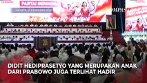 Kala Titiek Soeharto dan Didit Duduk Bersama Hadiri Rakornas Gerindra yang Dipimpin Prabowo